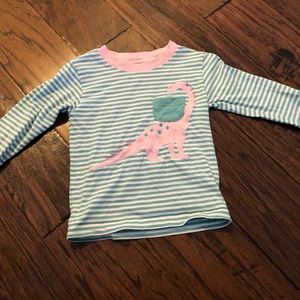 COPY - Little English Dinosaur Long sleeve shirt size 2t